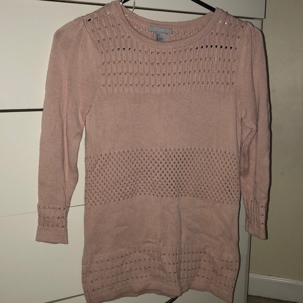 Blush sweater